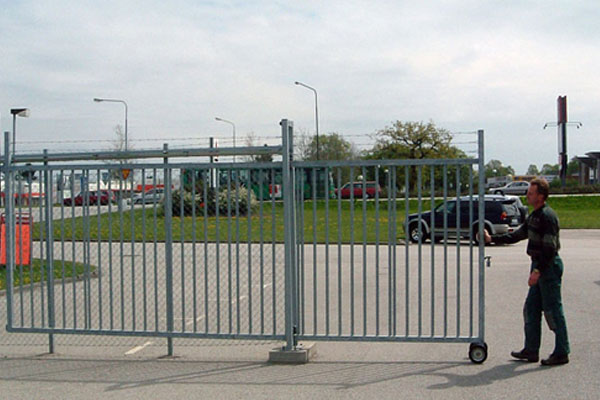 Manual gates are manually operated