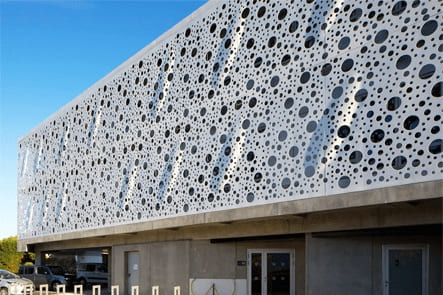Perforated Metal Screens in Abu Dhabi