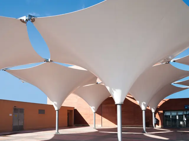 Tensile Membrane Structure Fabrication and Installation in Abu Dhabi
