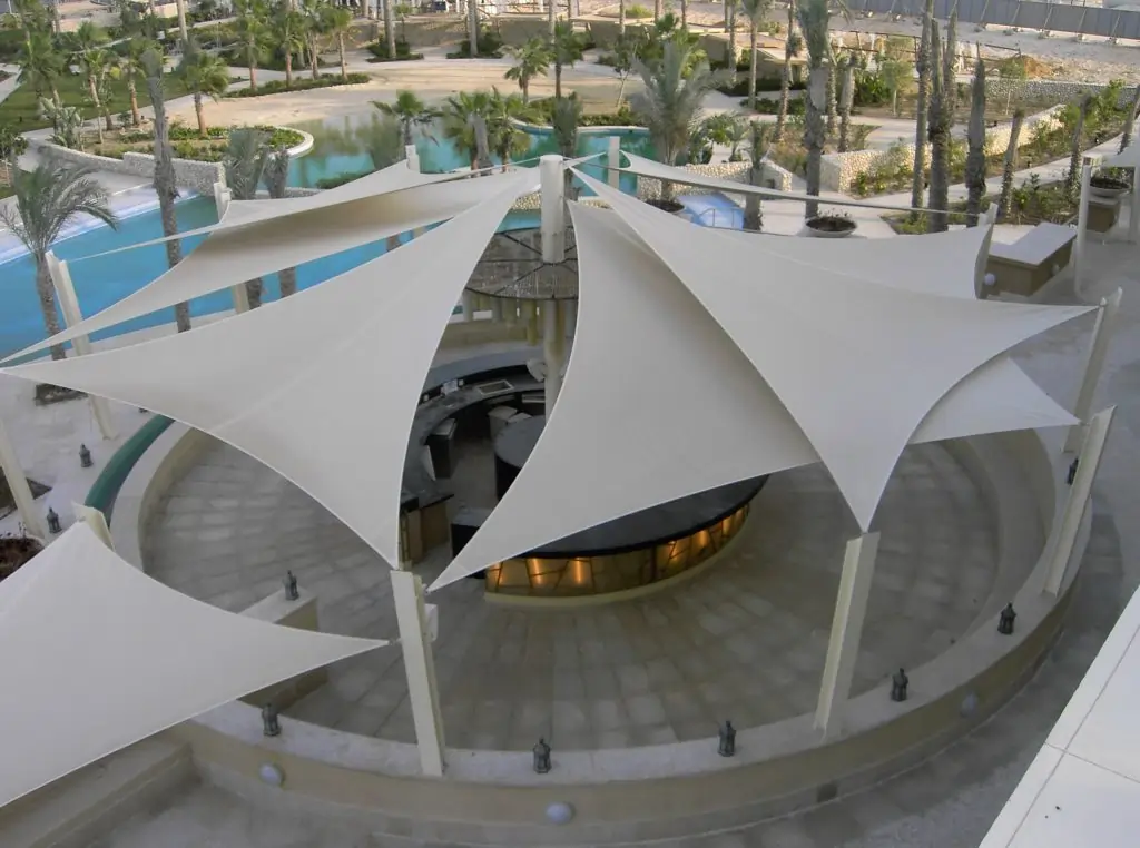 Tensile Membrane Structure Fabrications in Al Ain
